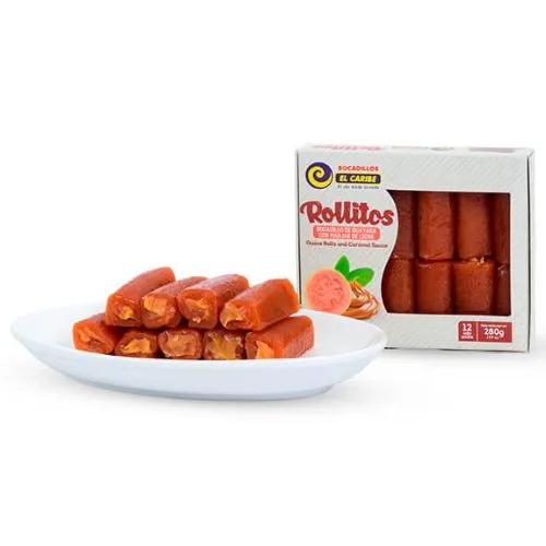 Rollitos de Bocadillo con Arequipe El caribe 12 Unidades Snack Precio regular €6,95