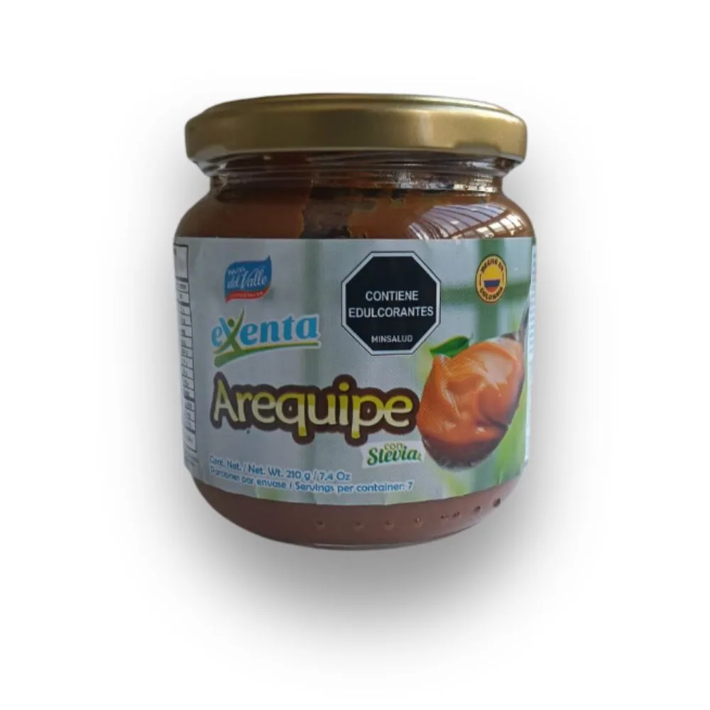 Arequipe Dulces Del Valle stevia x 210 g  - Precio regular €9,95