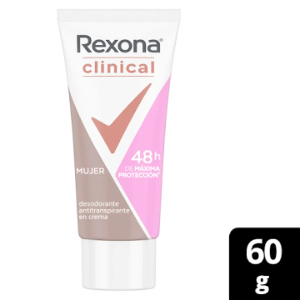Rexona desodorante clinical mujer 48h crema x 60g Precio regular €6,95 imagen 2