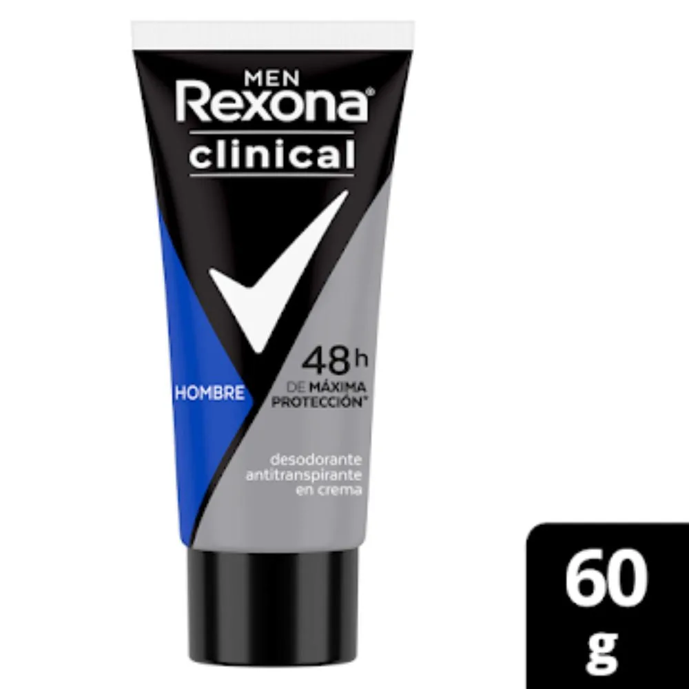 Rexona Desodorante Clinical Hombre 48h Crema X 60g Precio regular €6,95