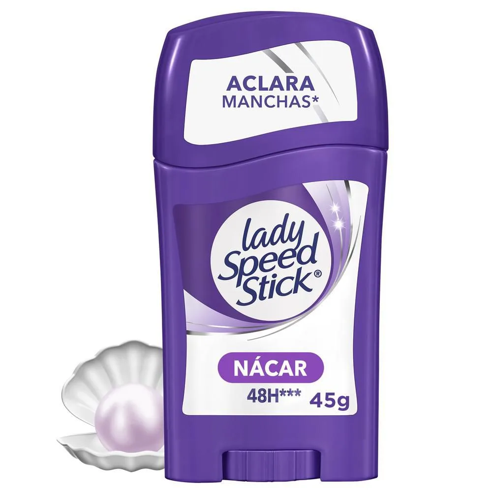 Lady Speed Stick Desodorante en Barra Aclara Manchas con Nacar y Vitamina E x 45gr Precio regular €17,95