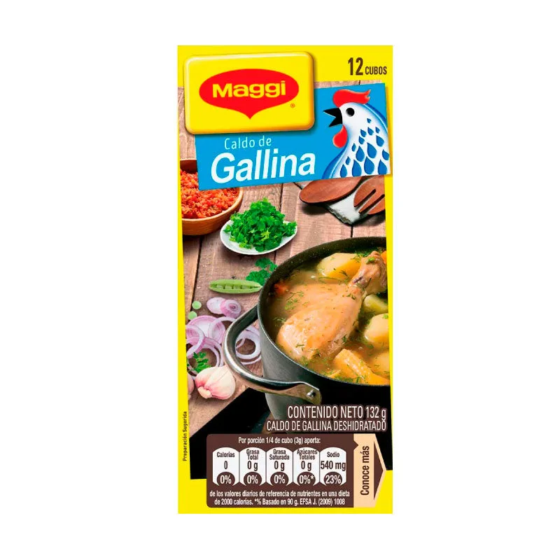 CALDO MAGGI GALLINA x12unidades Precio regular €4,95