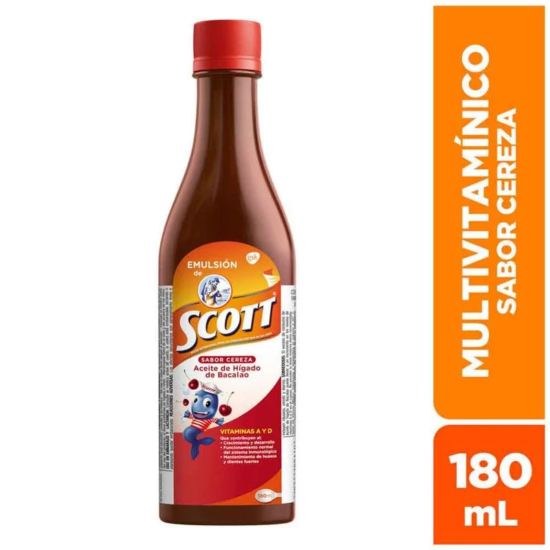 Emulsion de Scott cereza x180ml Drink Precio regular €10,95