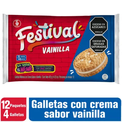 GALLETA FESTIVAL FRESA 12 UNIDADES 403G €7,95 imagen 2